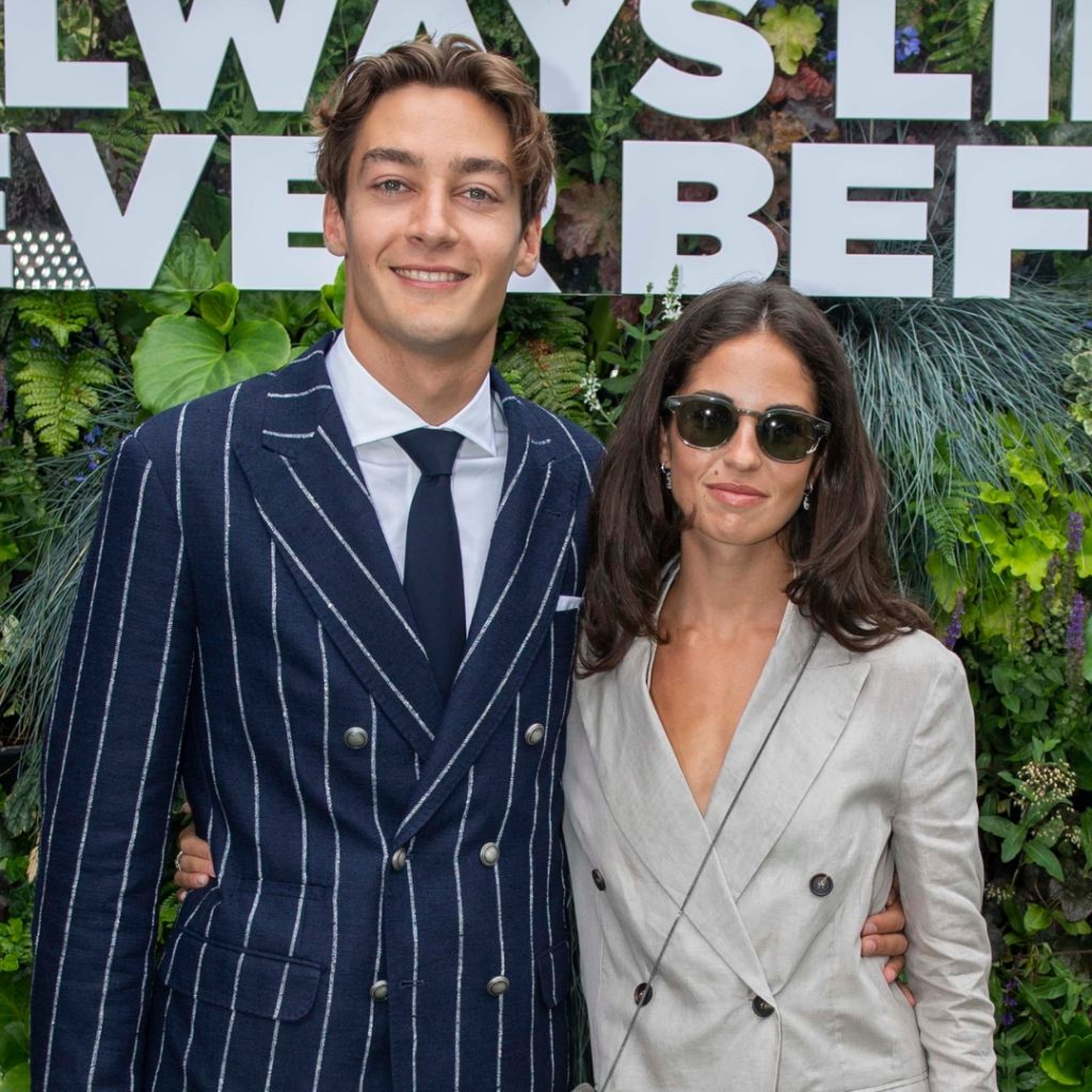george russell girlfriend carmen Mundt