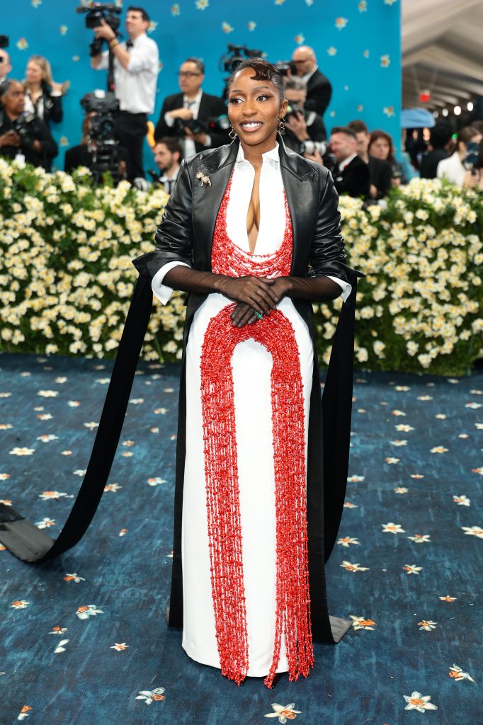 ayo edebiri met gala