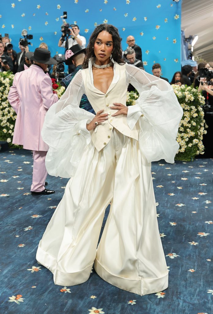 laura harrier met gala 2025