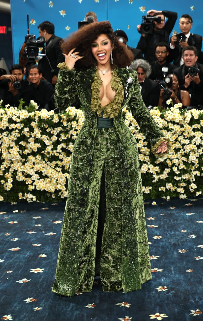 cardi b at the 2025 met gala