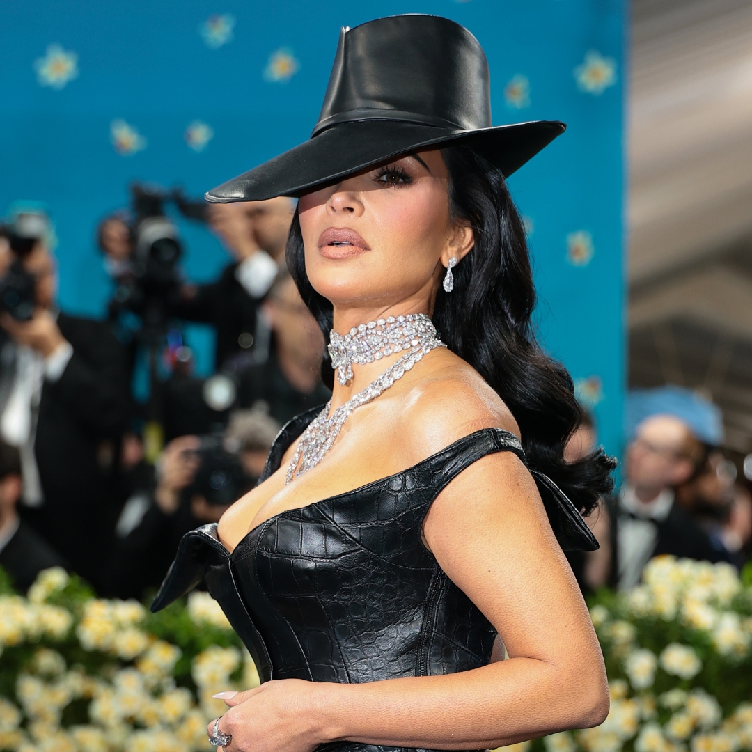kim kardashian at the 2025 met gala