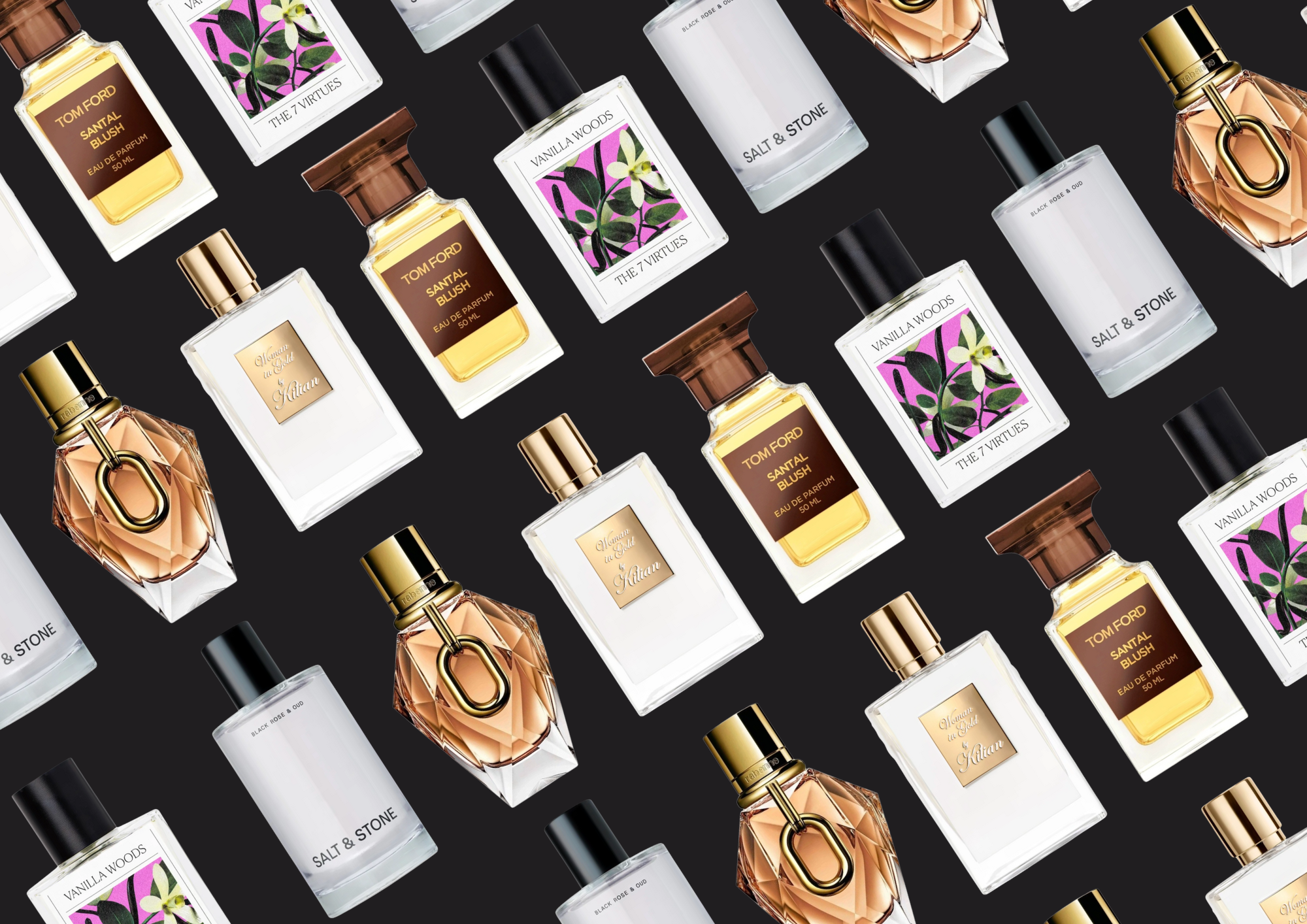 fragrance collage